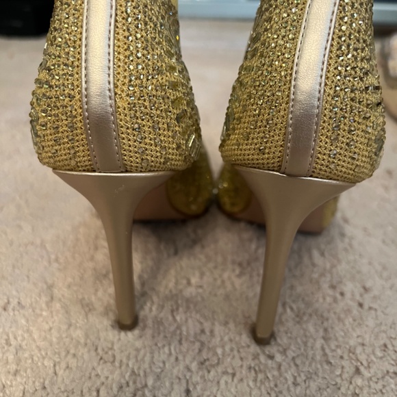 GOLD  MESH BOOTIES - Picture 5 of 6